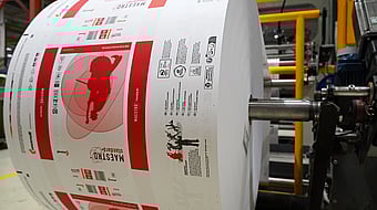 Foto der IQ Maestro PE-freien Verpackungsmaschine in der Mühle.