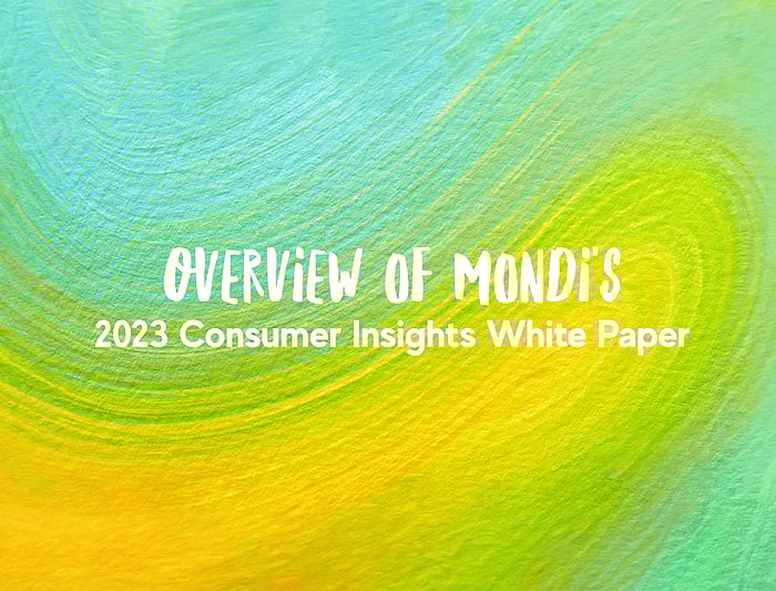 Screenshot of webinar video Overview of Mondi's 2023 Consumer Insights White Paper